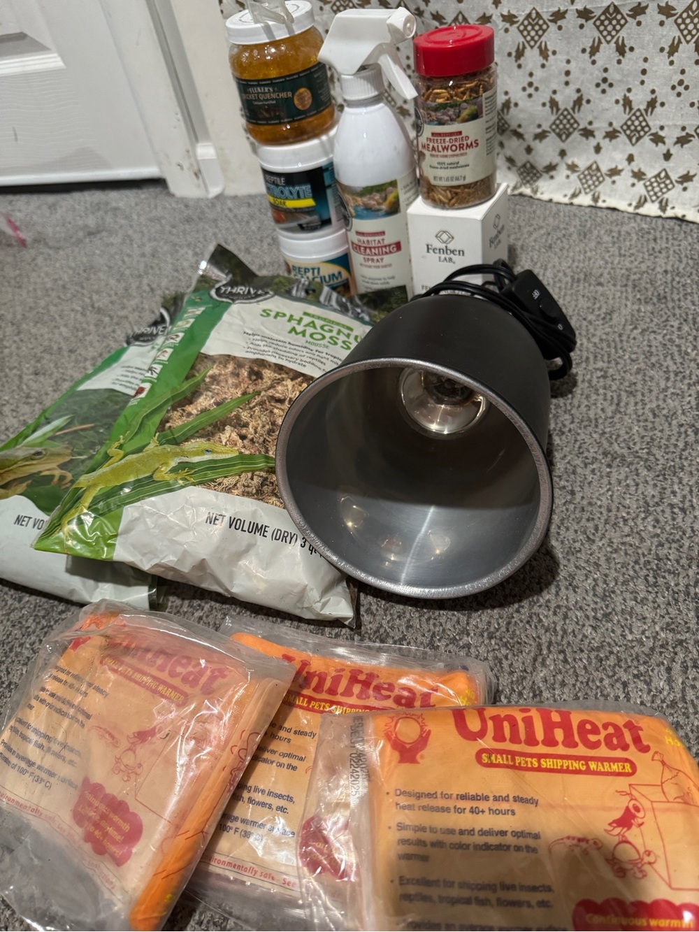 Reptile habitat starter kit